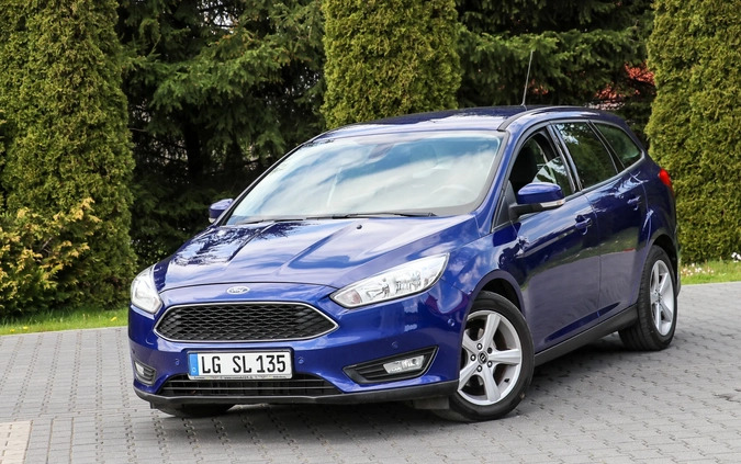 Ford Focus cena 33900 przebieg: 197187, rok produkcji 2015 z Gniezno małe 781